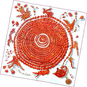 Sciarpa Silk Twill Screen Print