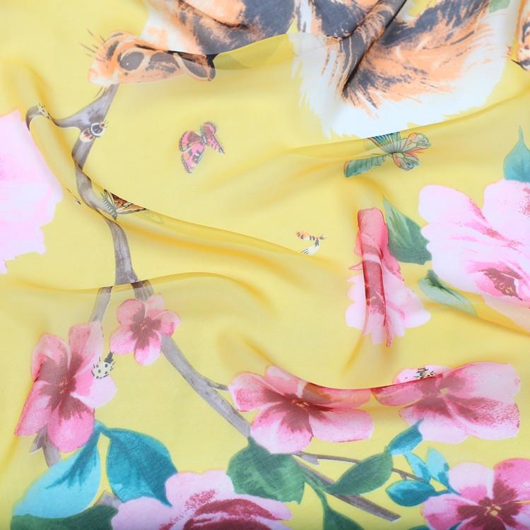 Silk Chiffon Scarves