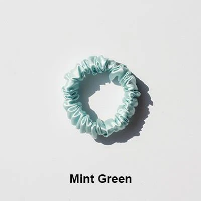 Pure Silk Satin Scrunchies