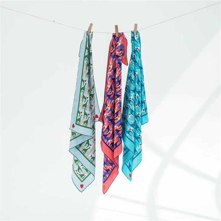 Printed Silk Fabric