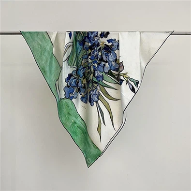 Portare la lucentezza alla seta lavata